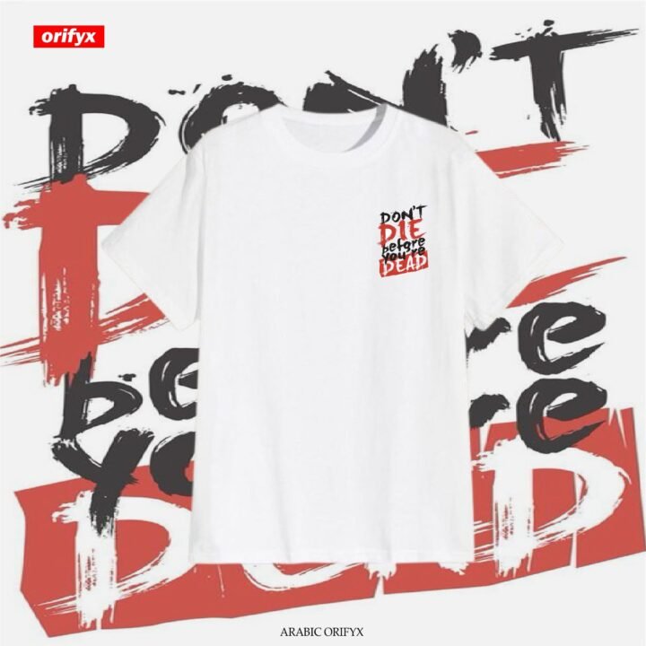 Live Before You Die Drop Tee - Image 2